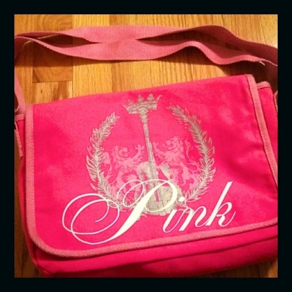 Victoria’s Secret PINK Love Pink & Rock n’ Roll Crossbody. - Picture 3 of 6